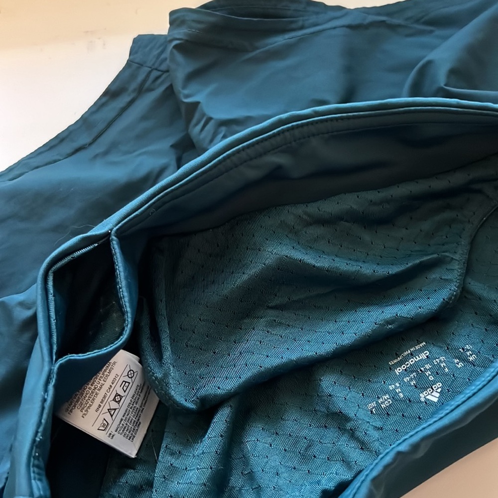 Women’s Adidas Running Shorts - Teal - 2.5” Inseam - Picture 4 of 6